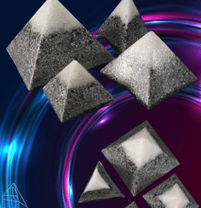 PIRAMIDE DE PASTA DE TURMALINA