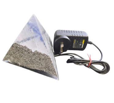 PIRAMIDE TETRAEDRICA CON LUZ CAMBIANTE RGB 220 v - Image 2